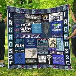 Lacrosse Boy Blanket Th0509 Quilt and Home Decor