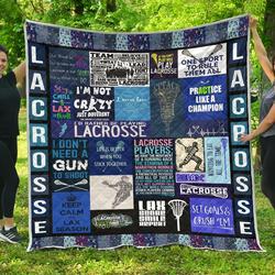 Lacrosse Boy Quilt  Quilt and Home Decor