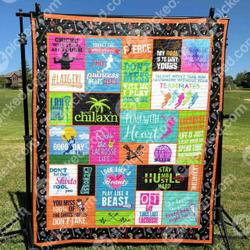 Lacrosse Makes My Day Clt170634 Quilt Blanket and Home Decor