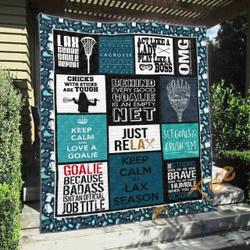 Lacrosse Ver2 Blanket TH1507 Quilt and Home Decor
