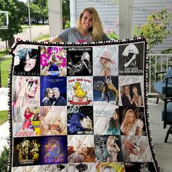 Lady Gaga Albums Cover Poster Quilt 2 and Home Decor