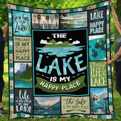 Lake Loving Lake Life Quilt Blanket Dhc04011941Dd and Home Decor