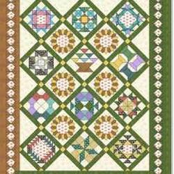 LauraS Little Bom Quilt  March 2016  Quilt and Home Decor