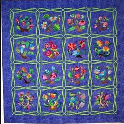Lavender Blue Cla2210303Q Quilt Blanket and Home Decor