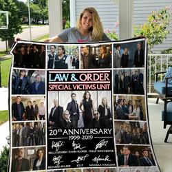 Law X Amp Amp Order Special Victims Unit Quilt Blanket and Home Decor