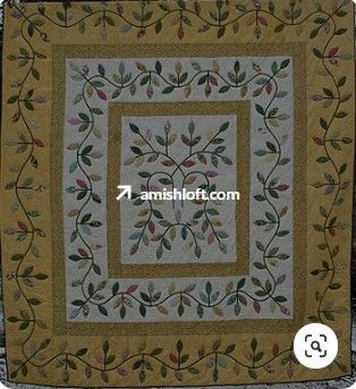 Leaves CLA1710407Q Quilt Blanket and Home Decor
