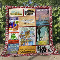Lebanon Bi290601B Quilt Blanket and Home Decor