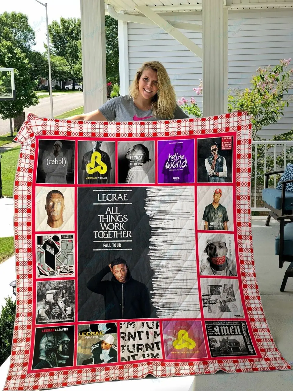 Lecrae Quilt Blanket and Home Decor