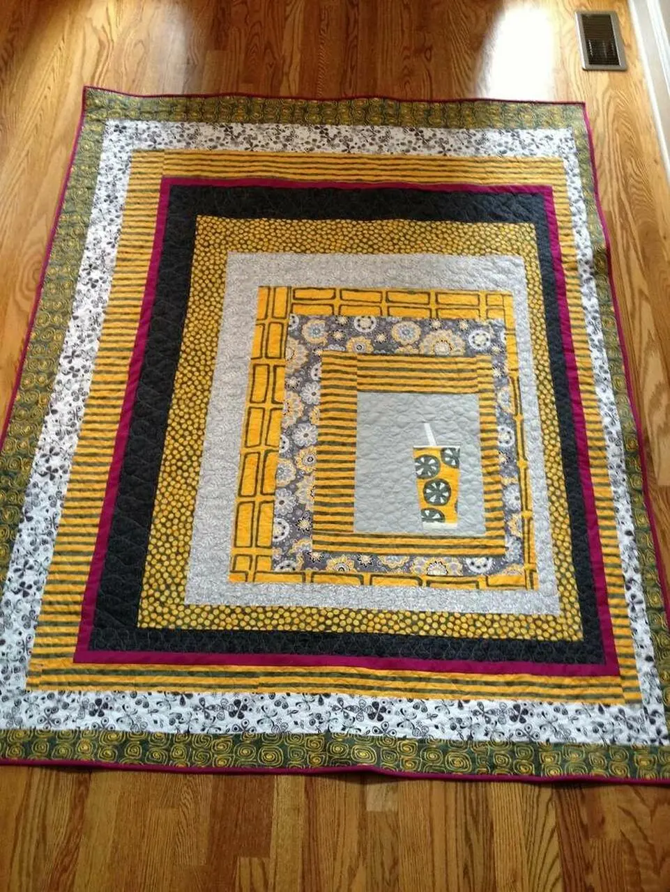 Lemonade Clp0107067 Quilt Blanket and Home Decor