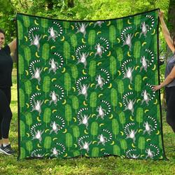 Lemur Cl12100398Mdq Quilt Blanket and Home Decor