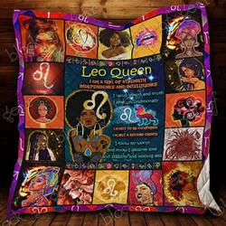 Leo Black Queen Cl19100508Mdq Quilt Blanket and Home Decor