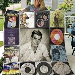 Leonard Nimoy Quilt Blanket M100605  Quilt and Home Decor