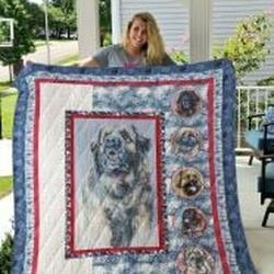 Leonberger Quilt Blanket Luksjq Dhc0301883Dd and Home Decor