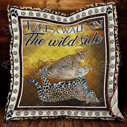Leopard Cl19100512Mdq Quilt Blanket and Home Decor