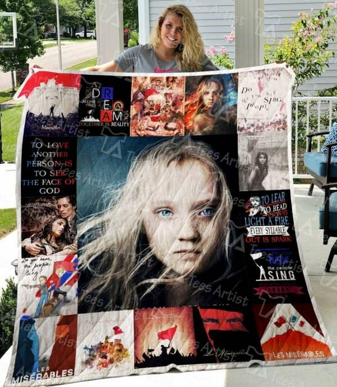Les Mis Rables Quilt Blanket M120636 Quilt and Home Decor