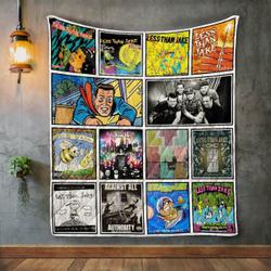 Less Than Jake Album Covers Quilt Blanket and Home Decor