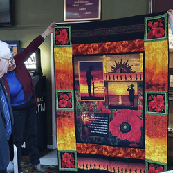 Lest We Forget Australian Soldier Veterans Quilt Blanket Veterans Dhc16127053Dd and Home Decor