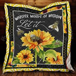 Let It Bee Cl19100513Mdq Quilt Blanket and Home Decor