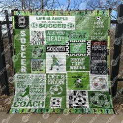 Let S Kick Some Grass Quilt Blanket Ytp0  Quilt and Home Decor