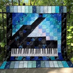 Let The Rhythm Flow Pkd210623 Quilt Blanket and Home Decor