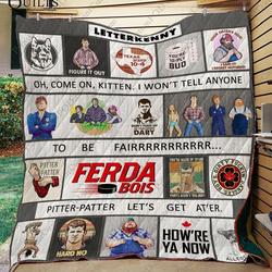 Letterkenny All Season Plus Size Quilt Blanket and Home Decor