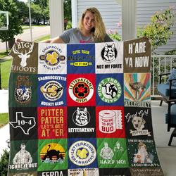 Letterkenny Quilt Blanket For Fans      and Home Decor