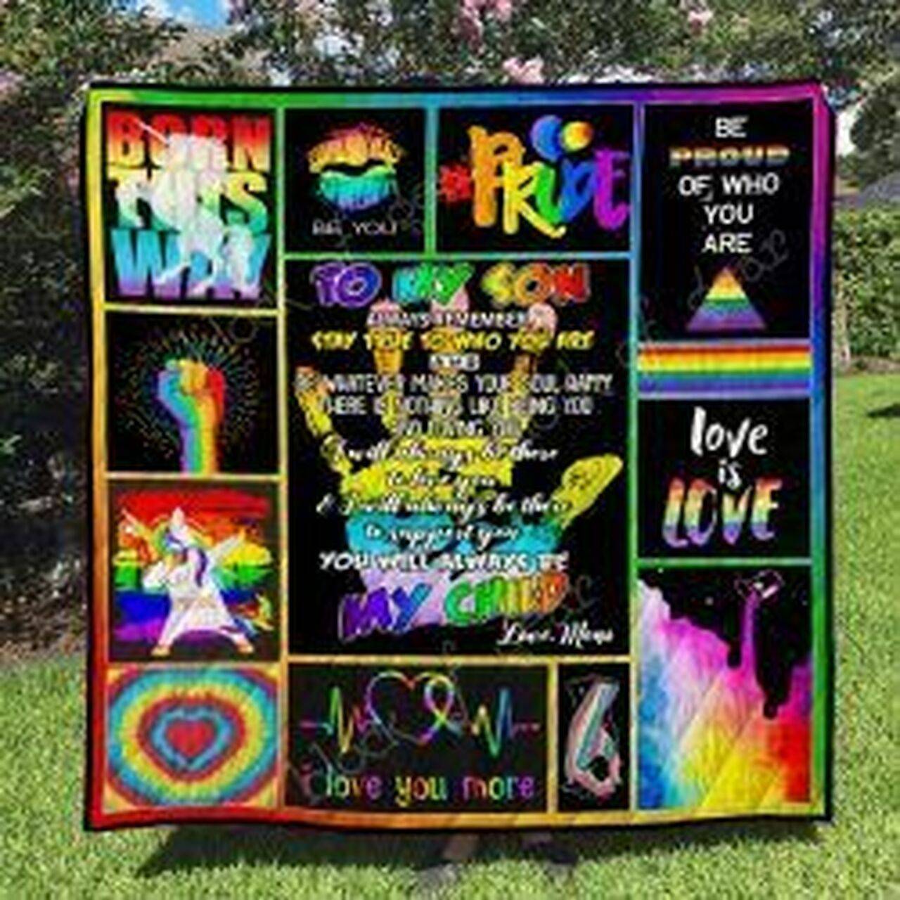 Lgbt Clp270605 Quilt Blanket and Home Decor