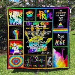 Lgbt Clp270605 Quilt Blanket and Home Decor
