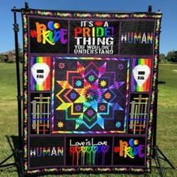 Lgbt Clp270613 Quilt Blanket and Home Decor
