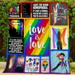 Lgbt Clp270615 Quilt Blanket and Home Decor