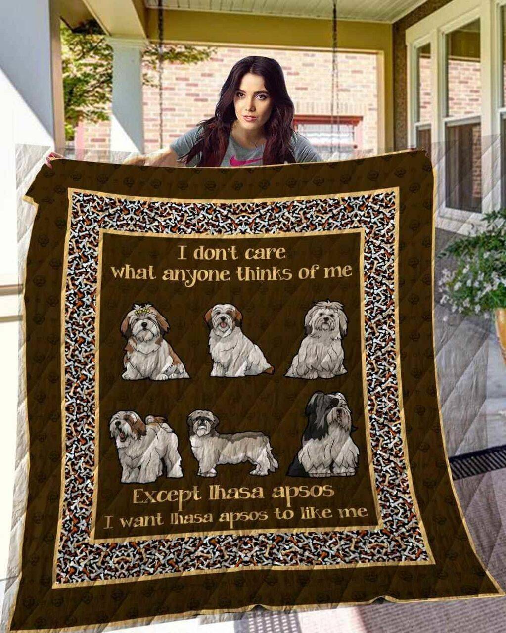 Lhasa Apsos 09 Blanket Th10072019 Quilt and Home Decor