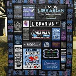 Librarian Hur Quilt Bevrri and Home Decor