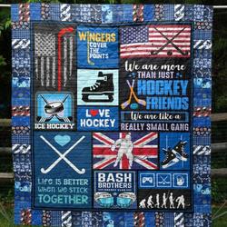 Life Is Better When We Stick Together Quilt Blanket Tm99  Quilt and Home Decor