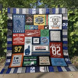 Life Is Better With Hockey Quilt Blanket Tt99  Quilt and Home Decor