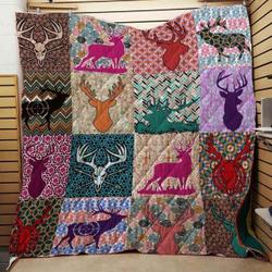 Life Of Hunting Blanket Th1707 Quilt and Home Decor