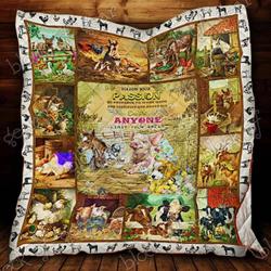 Life On Farm Cl19100519Mdq Quilt Blanket and Home Decor