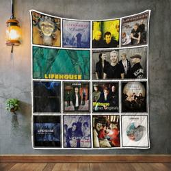 Lifehouse Album Covers Quilt Blanket and Home Decor