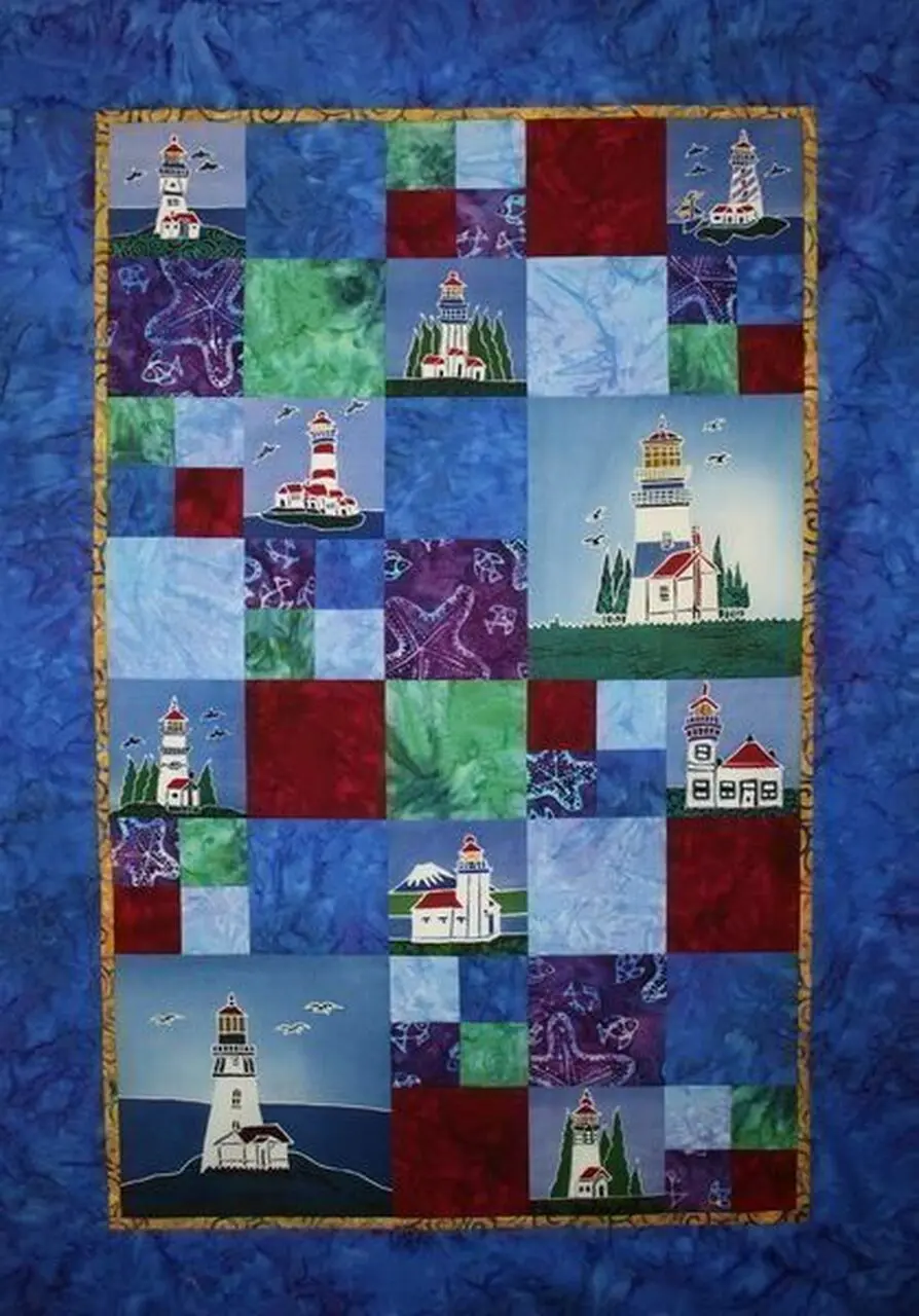 Lighthouse Hur Quilt ei and Home Decor