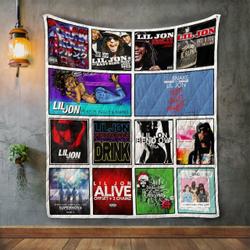 Lil Jon Album Covers Quilt Blanket and Home Decor