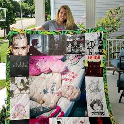 Lil Peep Style 2 Album Covers Quilt Blanket and Home Decor