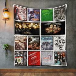 Limp Bizkit Album Covers Quilt Blanket and Home Decor