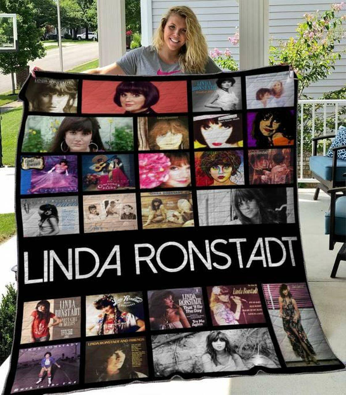 Linda Ronstadt Quilt Blanket M240516 Quilt and Home Decor