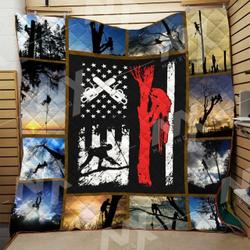 Lineman Quilt Blanket Dhc0910398Vt and Home Decor