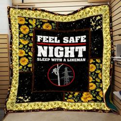 Lineman Quilt Blanket Dhc0910750Vt and Home Decor