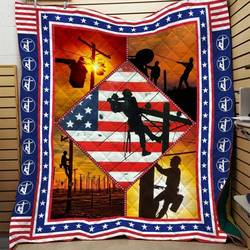 Lineman Quilt Bri and Home Decor