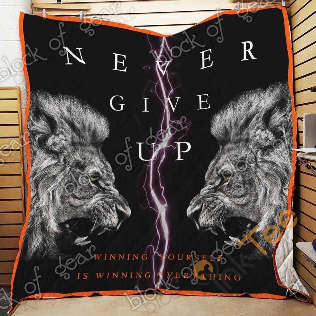 Lion Blanket KC1707 Quilt and Home Decor