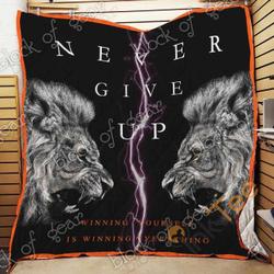Lion Blanket KC1707 Quilt and Home Decor