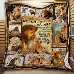 Lion Cl18100416Mdq Quilt Blanket and Home Decor