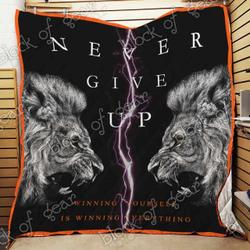 Lion Cl2100307Mdq Quilt Blanket and Home Decor