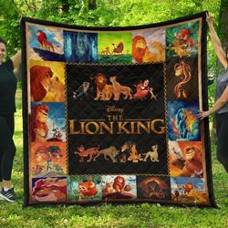 Lion King For Fan Gift Idea Quilt and Home Decor